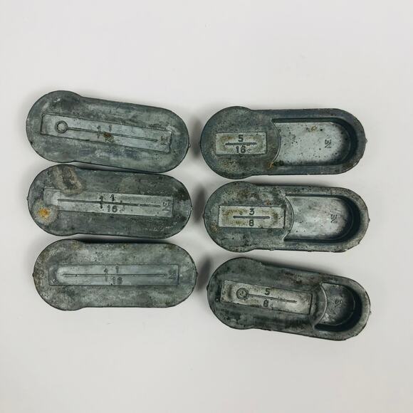 VTG SINGER 1960's Buttonholer Sewing Machine Attachment 6 Templates & Case MCM - Picture 9 of 10